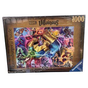 NEW Ravensburger 1000 Piece Jigsaw Puzzle - Marvel Villainous‎ - Thanos Sealed